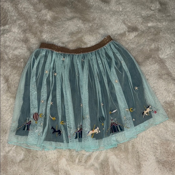 stych Other - Embellished Blue Once Upon A Time Tulle Mini Skirt